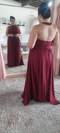 Madrinha de cheap vermelho