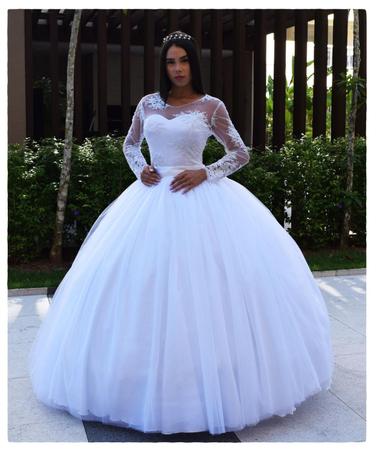 Vestido de noiva rodado  Vestido de noiva rodado, Vestidos de
