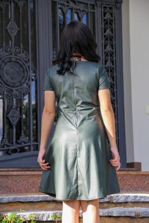 Vestido material sintético sales