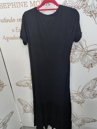 Imagem de Vestido em viscose preto