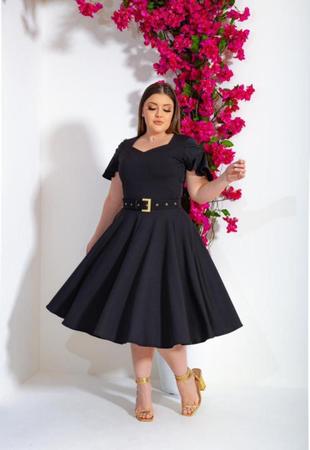 Vestido evangelico com cinto cheap