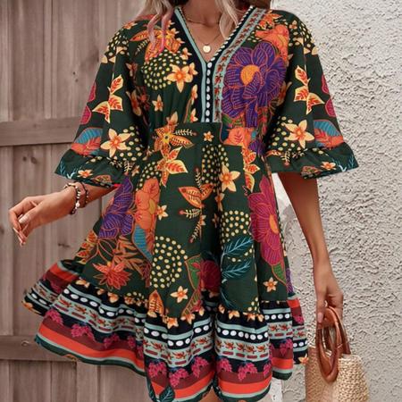 Vestidos delicados floridos 2025