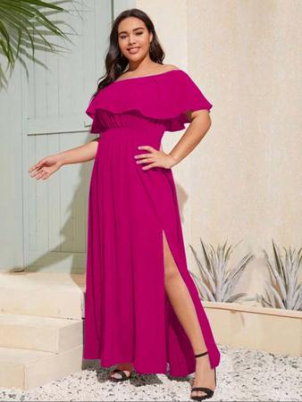 Vestidos para casamento a noite plus size sales