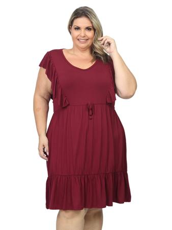 Vestido para senhora plus size sales