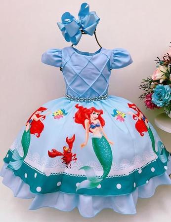 Foto da ariel com vestido sale