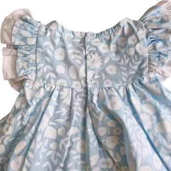 Imagem de Vestido Floral Infantil para Menina - Baby Blue