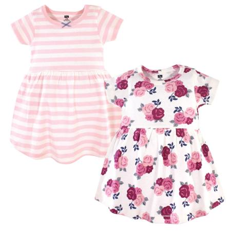 Imagem de Vestido Hudson Baby Casual 100% algodão para menina 5T