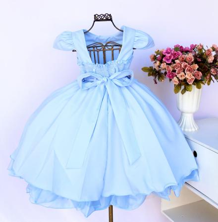 Vestido Cinderela Luxo Azul – Pop Candy