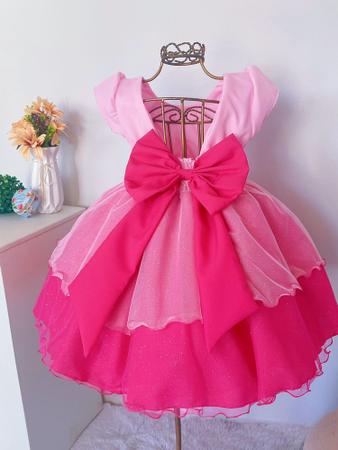 Vestido Infantil Barbie Filme Xadrez Festa Luxuoso - Charlotte - Vestido  Infantil - Magazine Luiza