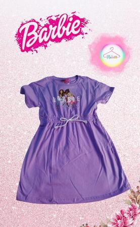 Vestido Fakini Infantil Barbie Rosa - Compre Agora