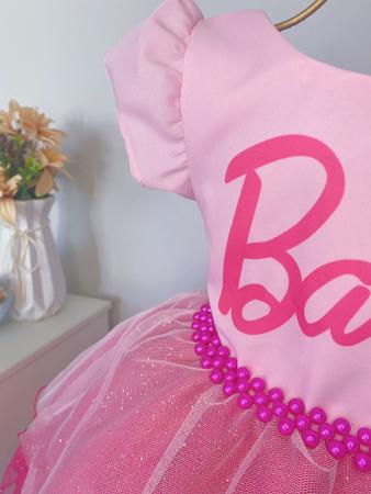 Roupa de aniversário da Barbie