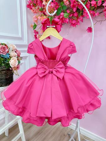 Vestido Barbie Plumas - Toda Encanto