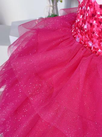 Vestido Infantil Barbie Filme Xadrez Festa Luxuoso - Charlotte