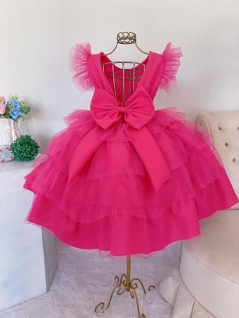 Vestido Infantil Barbie Filme Xadrez Festa Luxuoso - Charlotte