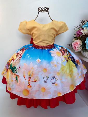 Vestido Temático Moana Baby, Magalu Empresas