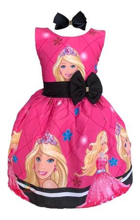 Vestido Luxo para Boneca Barbie ( Branco )