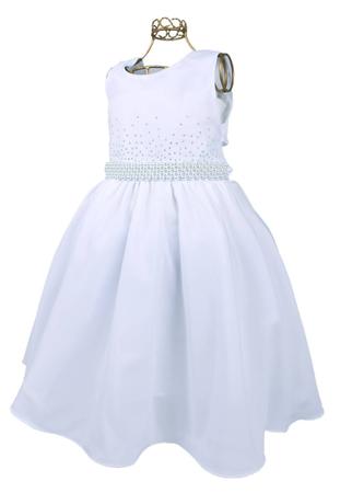 Imagem de Vestido Infantil Branco