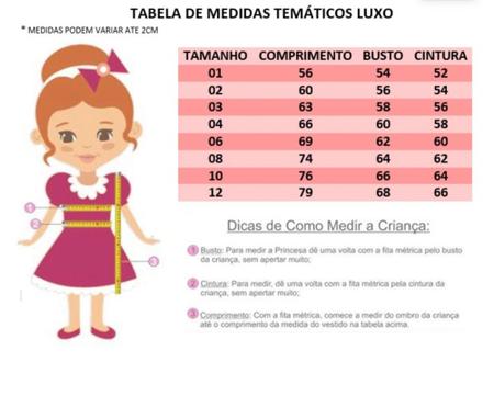 Vestido Infantil Juvenil Temático Cinderela - Fabuloso Ateliê