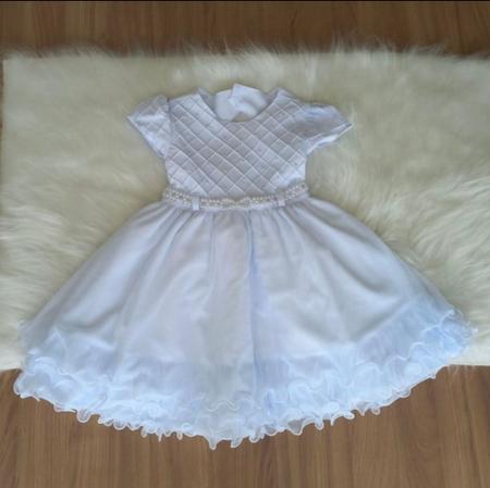 Vestido infantil cheap batizado