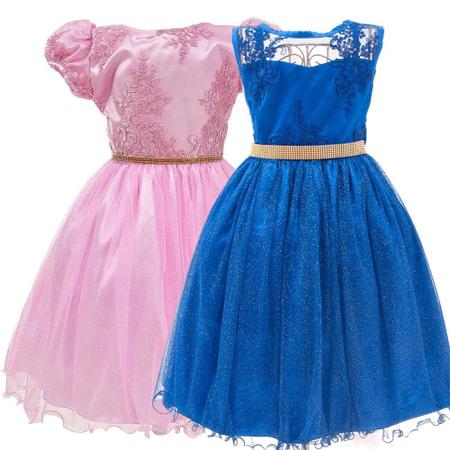 Fantasia Infantil Vestido Princesa Para Bloquinho de Carnaval - G 9 - 10 -  Ri Happy