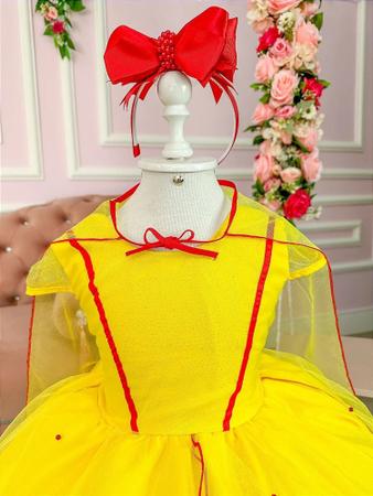 Vestido Infantil Princesa Cores - LeLa Kids