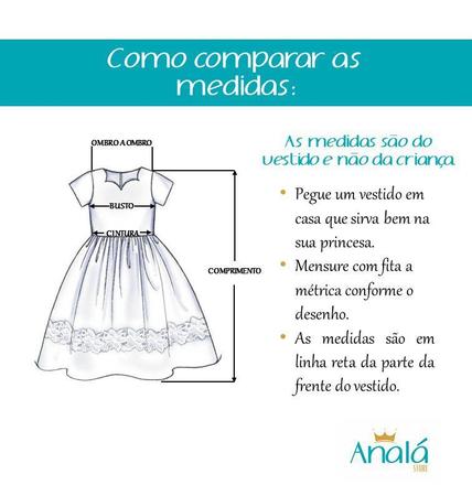 Vestido Infantil de Festa Vermelho Princesa com Renda Gliter e