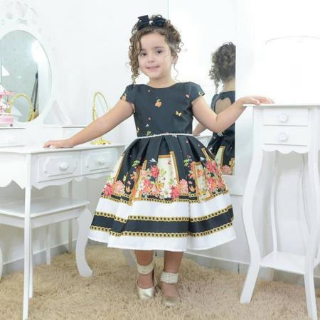 Vestido sales infantil jardim