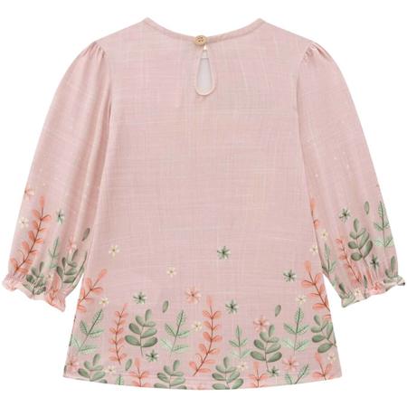 Vestido Infantil Kukiê Raposinha Linha Alecrim Imagem de Vestido Infantil Kukiê Raposinha Linha Alecrim