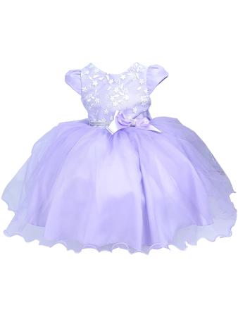 Vestido Jardim Encantado Princesa Sofia Rapunzel De Festa - R$ 78,98