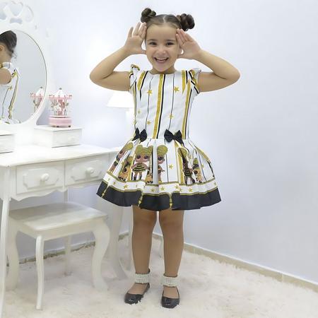 Imagem de Vestido Infantil Lol Queen Bee - Abelhinha