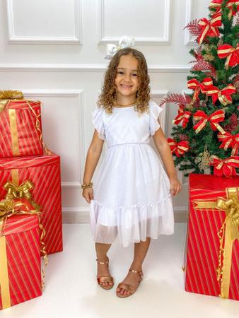 Imagem de Vestido infantil menina blogueirinha ano novo natal