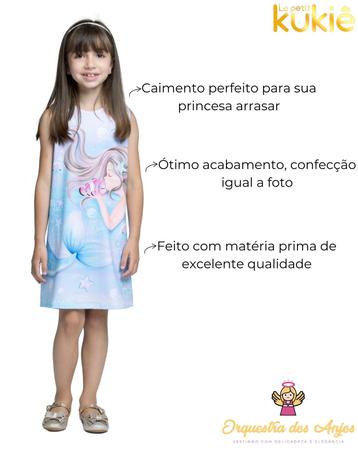 Vestido lilás sereia kukie infantil meninas 6 a 11 anos kukiê - Vestido  Infantil - Magazine Luiza