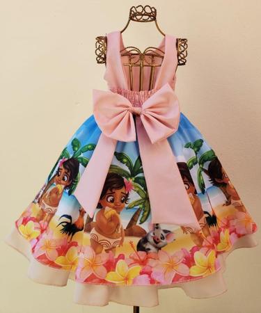 Fantasia Vestido Moana Baby - Mundo Encantado Fantasias - Fantasia -  Magazine Luiza