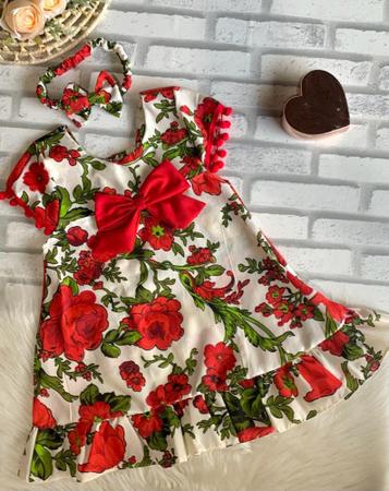 Vestido infantil cheap para menina