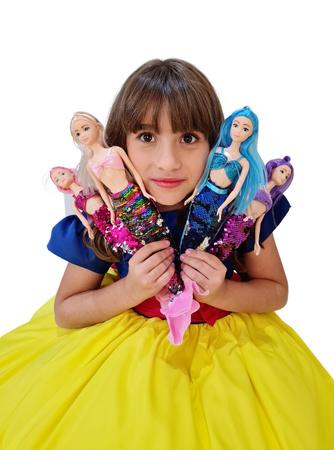 Conjunto de Boneca e Roupas da Princesa Branca de Neve