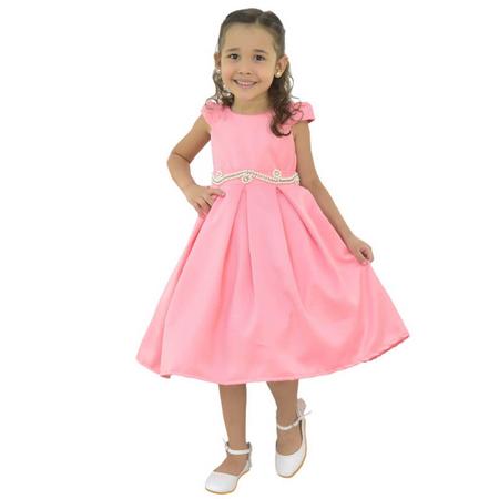 Vestido infantil store formatura curto