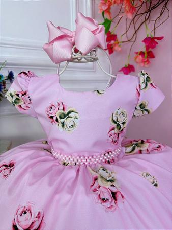 Vestido Infantil Princesa Sofia - Fabuloso Ateliê