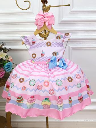 Vestido store infantil confeitaria