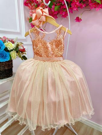 Vestido infantil rose sale