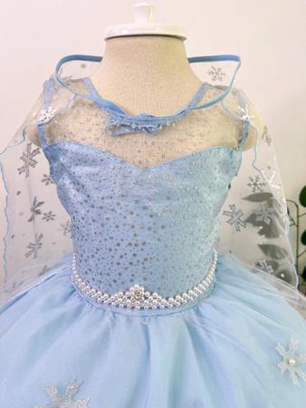 Vestido Tematico Frozen(n acompanha laco) - DG Baby Kids - Artigos e roupas  infantis