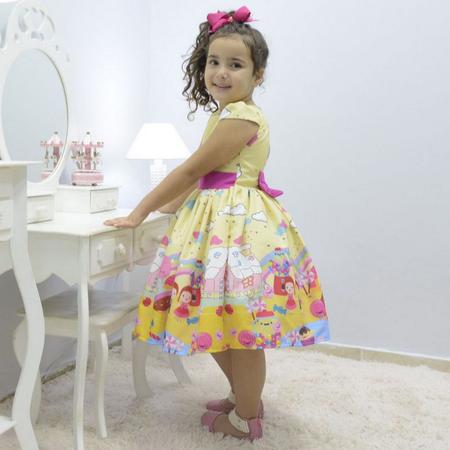 Vestido infantil discount tema doces