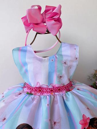 Vestido Tematico Princesa Moana Baby - Roupa Infantil