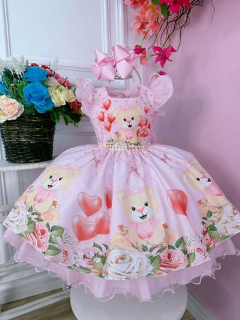 Roupa ursinha princesa sale