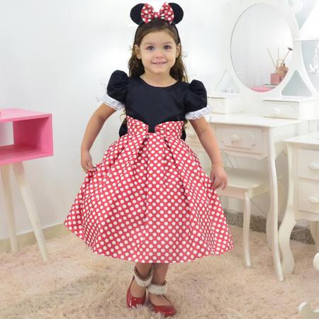 Vestido poa hot sale infantil