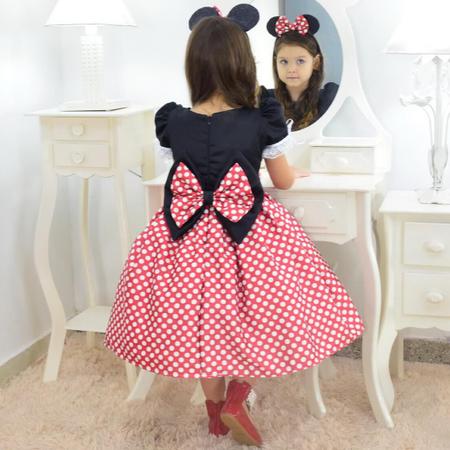 Vestido vermelho cheap e preto infantil