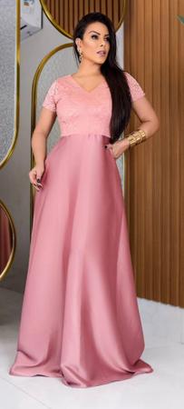 Vestido de renda para madrinha de casamento sales