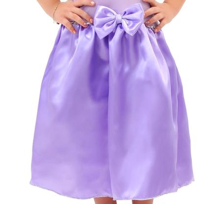 Vestido Fantasia Infantil Princesa Sofia Longo