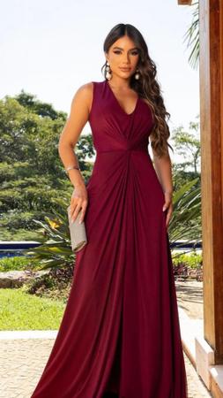 Vestido longo adulto 2025