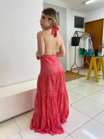 Imagem de vestido Longo Festa Madrinha  Renda
