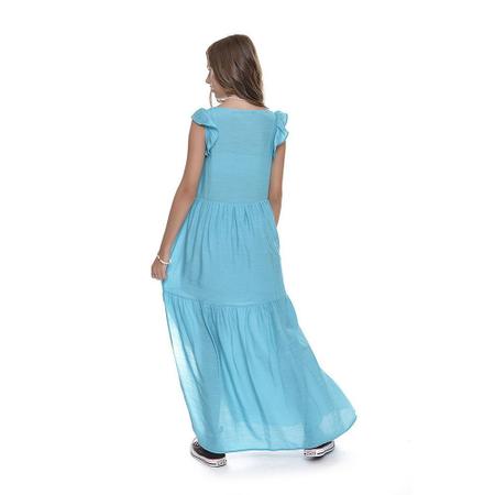 Vestido longo hotsell infantil com fenda